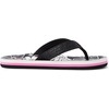 image:imageREEF Girls Kids Ahi Beach Flip Flop Soft Cushion Footbed Water FriendlyPinkBlack Floral