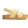 image:imageREEF Girls Kids Water Vista Platform Sandal Water Friendly Adjustable StrapPale Banana
