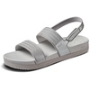 image:imageREEF Girls Kids Water Vista Platform Sandal Water Friendly Adjustable StrapSilver