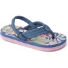 image:imageREEF Girls ToddlerLittle Kid Ahi Beach Flip Flop Soft Cushion Footbed Water FriendlyIndigo Tropical