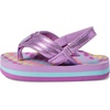 image:imageREEF Girls ToddlerLittle Kid Ahi Beach Flip Flop Soft Cushion Footbed Water FriendlyLavender Hearts