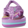 image:imageREEF Girls ToddlerLittle Kid Ahi Beach Flip Flop Soft Cushion Footbed Water FriendlyLavender Hearts