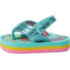image:imageREEF Girls ToddlerLittle Kid Ahi Beach Flip Flop Soft Cushion Footbed Water FriendlyLove Rainbow
