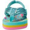 image:imageREEF Girls ToddlerLittle Kid Ahi Beach Flip Flop Soft Cushion Footbed Water FriendlyLove Rainbow