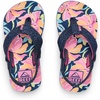 image:imageREEF Girls ToddlerLittle Kid Ahi Beach Flip Flop Soft Cushion Footbed Water FriendlyNavy Floral