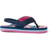 image:imageREEF Girls ToddlerLittle Kid Ahi Beach Flip Flop Soft Cushion Footbed Water FriendlyNavy Floral