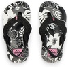 image:imageREEF Girls ToddlerLittle Kid Ahi Beach Flip Flop Soft Cushion Footbed Water FriendlyPinkBlack Floral
