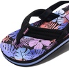 image:imageREEF Girls ToddlerLittle Kid Ahi Beach Flip Flop Soft Cushion Footbed Water FriendlyPurple Fronds