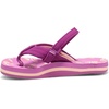 image:imageREEF Girls ToddlerLittle Kid Ahi Beach Flip Flop Soft Cushion Footbed Water FriendlyPurple Rainbow