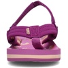 image:imageREEF Girls ToddlerLittle Kid Ahi Beach Flip Flop Soft Cushion Footbed Water FriendlyPurple Rainbow
