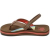 image:imageREEF Girls ToddlerLittle Kid Ahi Beach Flip Flop Soft Cushion Footbed Water FriendlyRainbow
