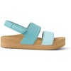 image:imageREEF Girls ToddlerLittle Kid Water Vista Platform Sandal Water Friendly Adjustable StrapAqua Haze