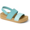 image:imageREEF Girls ToddlerLittle Kid Water Vista Platform Sandal Water Friendly Adjustable StrapAqua Haze