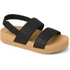 image:imageREEF Girls ToddlerLittle Kid Water Vista Platform Sandal Water Friendly Adjustable StrapBlackTan