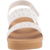 image:imageREEF Girls ToddlerLittle Kid Water Vista Platform Sandal Water Friendly Adjustable StrapConfetti
