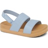 image:imageREEF Girls ToddlerLittle Kid Water Vista Platform Sandal Water Friendly Adjustable StrapDusty Blue