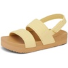 image:imageREEF Girls ToddlerLittle Kid Water Vista Platform Sandal Water Friendly Adjustable StrapPale Banana