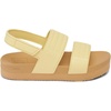 image:imageREEF Girls ToddlerLittle Kid Water Vista Platform Sandal Water Friendly Adjustable StrapPale Banana