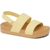 image:imageREEF Girls ToddlerLittle Kid Water Vista Platform Sandal Water Friendly Adjustable StrapPale Banana