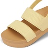 image:imageREEF Girls ToddlerLittle Kid Water Vista Platform Sandal Water Friendly Adjustable StrapPale Banana