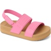 image:imageREEF Girls ToddlerLittle Kid Water Vista Platform Sandal Water Friendly Adjustable StrapPink CosmosTan