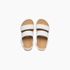 image:imageREEF Girls ToddlerLittle Kid Water Vista Platform Sandal Water Friendly Adjustable StrapWhitetan23