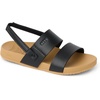 image:imageREEF Girls ToddlerLittle Kids Cushion Vista SandalBlackTan