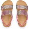 image:imageREEF Girls ToddlerLittle Kids Cushion Vista SandalPink Raffia