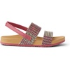 image:imageREEF Girls ToddlerLittle Kids Cushion Vista SandalPink Raffia
