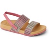 image:imageREEF Girls ToddlerLittle Kids Cushion Vista SandalPink Raffia