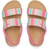 image:imageREEF Girls ToddlerLittle Kids Cushion Vista SandalPinkMulti Raffia