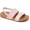 image:imageREEF Girls ToddlerLittle Kids Cushion Vista SandalPinkTan