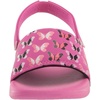image:imageREEF Girls ToddlerLittle Kids One Slide SandalOrchid Butterfly