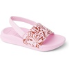 image:imageREEF Girls ToddlerLittle Kids One Slide SandalPink Modern Floral