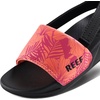 image:imageREEF Girls ToddlerLittle Kids One Slide SandalPink Peacock Hibiscus