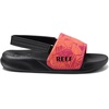 image:imageREEF Girls ToddlerLittle Kids One Slide SandalPink Peacock Hibiscus