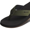 image:imageREEF Layback Mens Flip Flop Sandal Arch Support Water FriendlyBlackOlive