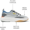 image:imageREEF Mens Fanning Shoe Lightweight Cushion Footbed Bottle OpenerGreyBlueOrange