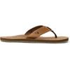 image:imageREEF Mens Leather Smoothy Flip FlopsBronze Brown