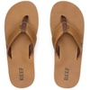 image:imageREEF Mens Leather Smoothy Flip FlopsBronze Brown