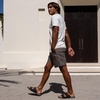 image:imageREEF Mens Oasis Adapt Slide SandalsFossilblack