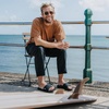 image:imageREEF Mens One Slide SandalsBlackFossil