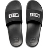 image:imageREEF Mens One Slide SandalsReef BlackWhite