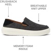 image:imageREEF Mens Swellsole Pacific Shoe Durable Washed Canvas Lightweight Soft Cushion FootbedBlack