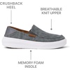 image:imageREEF Mens Swellsole Pacific Shoe Durable Washed Canvas Lightweight Soft Cushion FootbedSmoke Grey