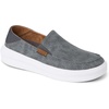 image:imageREEF Mens Swellsole Pacific Shoe Durable Washed Canvas Lightweight Soft Cushion FootbedSmoke Grey