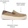 image:imageREEF Mens Swellsole Pacific Shoe Durable Washed Canvas Lightweight Soft Cushion FootbedTan