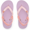 image:imageReef Girls Little Charming Backstrap Flip Flop SandalsLavenderCoral