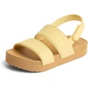 image:imageREEF Girls Kids Water Vista Platform Sandal Water Friendly Adjustable StrapPale Banana