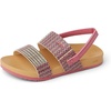 image:imageREEF Girls ToddlerLittle Kids Cushion Vista SandalPink Raffia